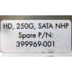 HP HD 250G SATA NLP Spare P/N 399699-001 (Волгоград)