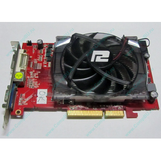 Б/У видеокарта 1Gb ATI Radeon HD4670 AGP PowerColor R73KG 1GBK3-P (Волгоград)