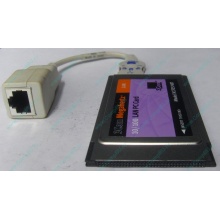 Сетевая карта для ноутбука 3COM Mehahertz 3CCFE574BT (PCMCIA) - Волгоград